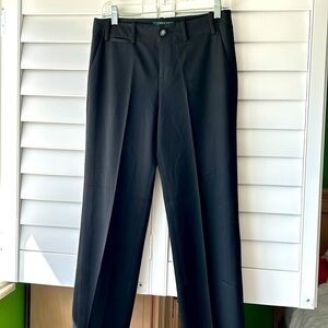 Lauren by Ralph Lauren petite Sanderson Pant - 2P size. Black.